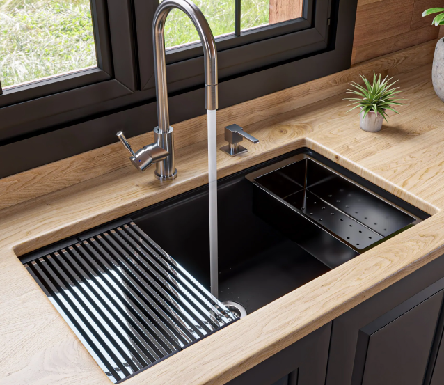 Undermount granite composite sinks