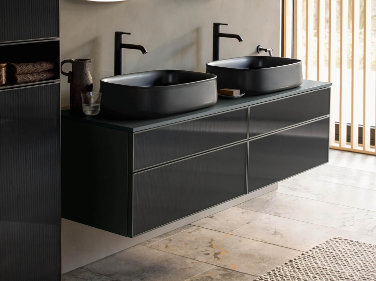 industrial bathroom vanities for console sinks